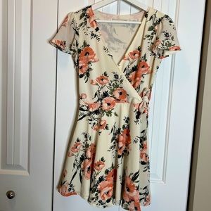 Abercrombie and fitch size xs floral mini dress